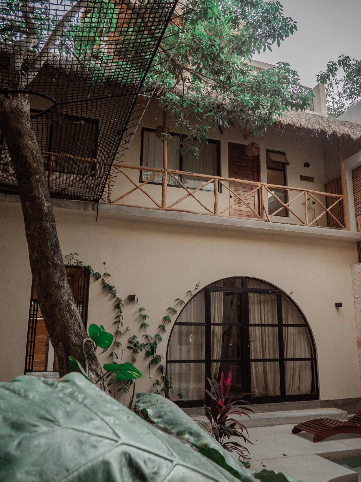 Апарт отель Casa Kobaab Тулум Экстерьер фото